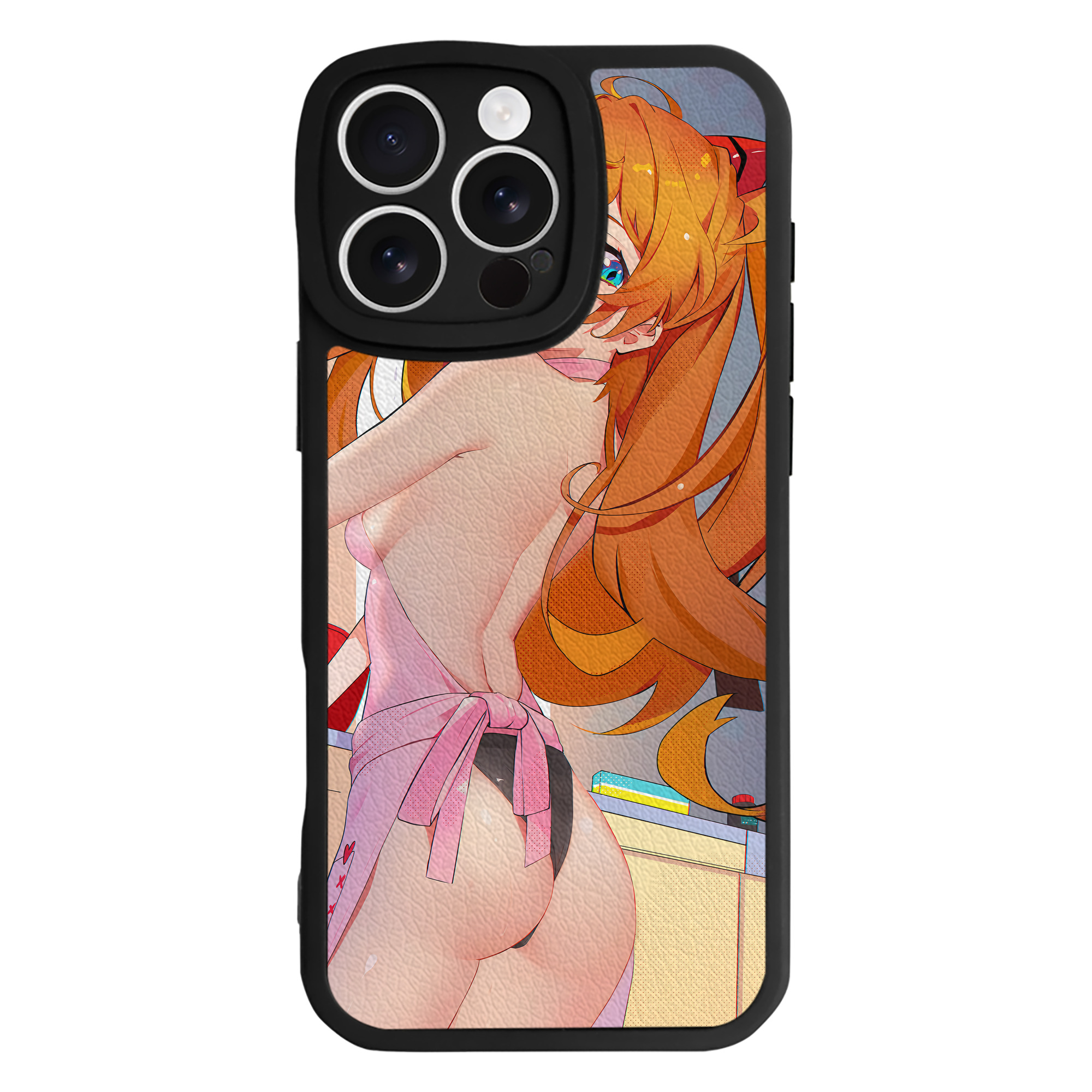 （画像用） EVA 新世紀エヴァンゲリオン 【iPhone 16シリーズ対応】シリコンスマホケース（レザー調） 材質：シリコン